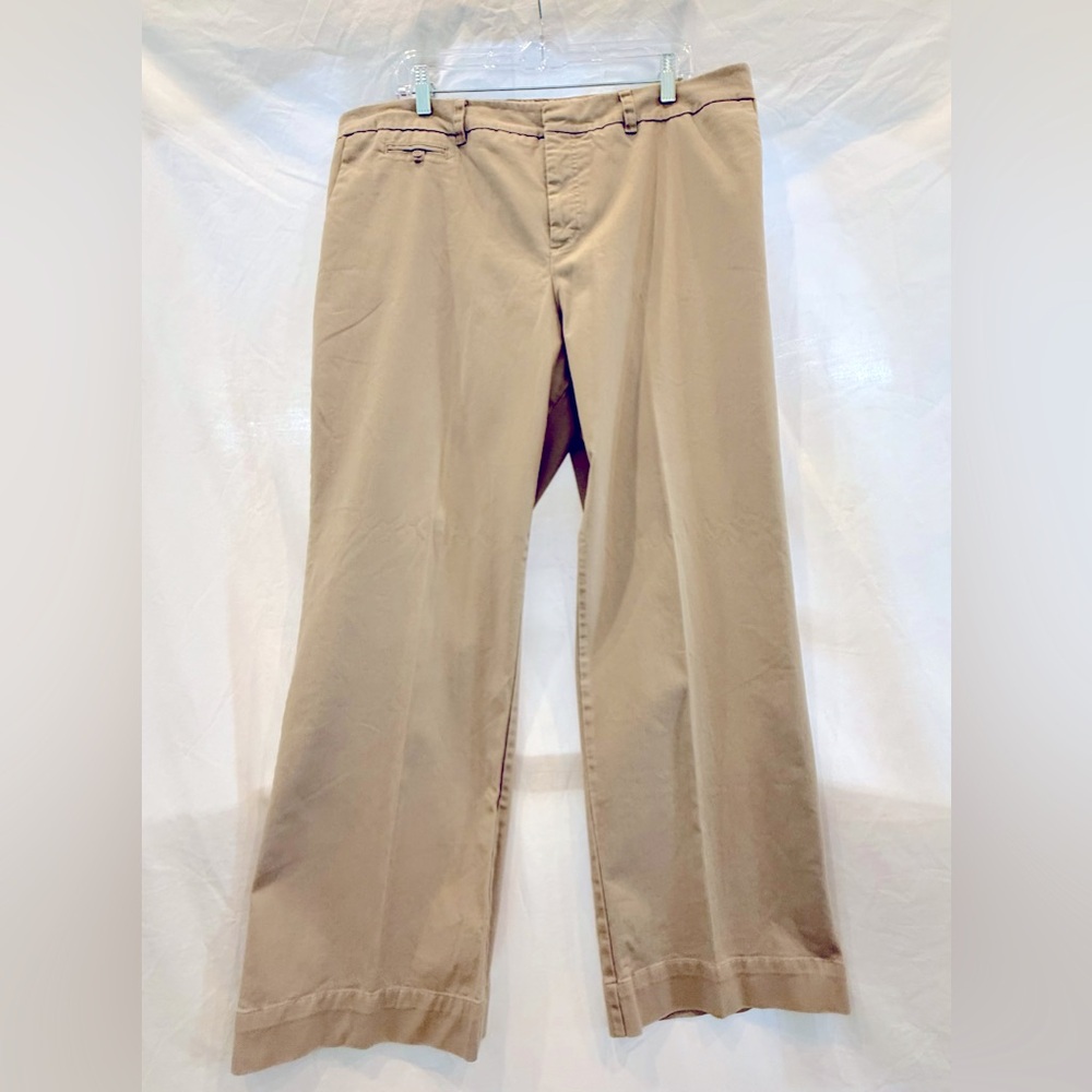Merona Women's Tan Straight Leg Trousers